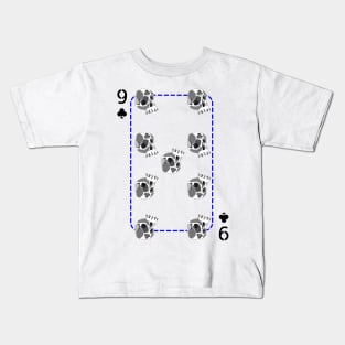 9 of clubs Kids T-Shirt